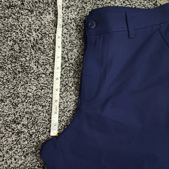 Under Armour Match Play Shorts Mens 34 Navy Blue Performance Golf 10" Inseam Nwt - Picture 10 of 10